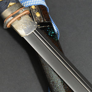 Authentic JAPANESE SAMURAI KATANA SWORD TANTO MASANAGA 正長 signed w/NBTHK HOZON PAPER ANTIQUE