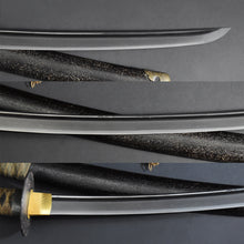 Load image into Gallery viewer, Authentic NIHONTO JAPANESE SAMURAI LONG SWORD KATANA AIZU KAIMIHARA 貝三原 w/NTHK CERTIFICATE w/KOSHIRAE ANTIQUE
