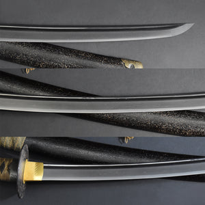 Authentic NIHONTO JAPANESE SAMURAI LONG SWORD KATANA AIZU KAIMIHARA 貝三原 w/NTHK CERTIFICATE w/KOSHIRAE ANTIQUE