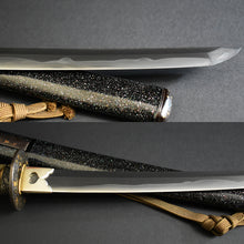 Load image into Gallery viewer, Authentic JAPANESE SAMURAI KATANA SWORD WAKIZASHI SADANORI 貞則 signed w/NBTHK HOZON PAPER ANTIQUE