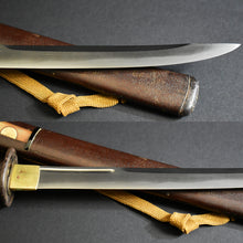 Load image into Gallery viewer, Authentic JAPANESE SAMURAI KATANA SWORD TANTO NAOMASA 直正 w/NBTHK KICHO PAPER ANTIQUE