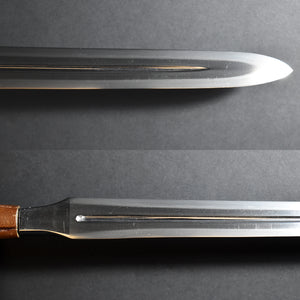 Authentic JAPANESE SAMURAI KATANA SWORD SPEAR YARI KANETSUGU 包次 signed w/NBTHK HOZON PAPER ANTIQUE