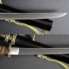 Load image into Gallery viewer, Authentic JAPANESE SAMURAI KATANA SWORD TANTO MASAMUNE 正宗 signed w/NBTHK KICHO PAPERx2 w/KOSHIRAE ANTIQUE