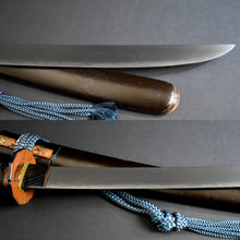 Load image into Gallery viewer, Authentic JAPANESE SAMURAI KATANA SWORD WAKIZASHI SUE SEKI 末関 w/NTHK CERTIFICATE w/KOSHIRAE ANTIQUE