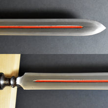 Load image into Gallery viewer, Authentic JAPANESE SAMURAI KATANA SWORD SPEAR YARI KANABO 金房 w/NBTHK KICHO PAPER w/SHIRASAYA ANTIQUE