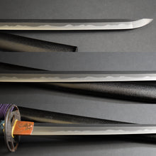 Load image into Gallery viewer, Authentic NIHONTO JAPANESE SAMURAI LONG SWORD KATANA UJINOBU 氏信 signed w/NBTHK KICHO PAPER w/KOSHIRAE ANTIQUE
