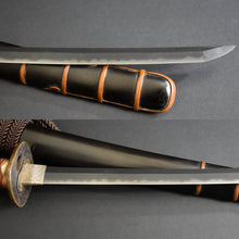 Load image into Gallery viewer, Authentic JAPANESE SAMURAI KATANA SWORD WAKIZASHI MORIHIDE 盛秀 w/NTHK CERTIFICATE ANTIQUE