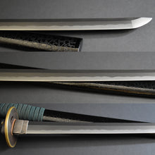 Load image into Gallery viewer, Authentic NIHONTO JAPANESE SAMURAI LONG SWORD KATANA KATSUKUNI 勝國 signed w/NBTHK TOKUBETSU KICHO PAPER w/KOSHIRAE ANTIQUE