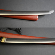Load image into Gallery viewer, Authentic JAPANESE SAMURAI KATANA SWORD WAKIZASHI YOSHIKUNI 吉國 w/NBTHK KICHO PAPER w/KOSHIRAE ANTIQUE