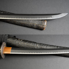 Load image into Gallery viewer, Authentic JAPANESE SAMURAI KATANA SWORD WAKIZASHI KANESHIGE 兼重 signed w/NBTHK TOKUBETSU KICHO PAPER w/KOSHIRAE ANTIQUE