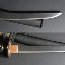 Load image into Gallery viewer, Authentic JAPANESE SAMURAI KATANA SWORD WAKIZASHI IEYASU 家安 signed w/NBTHK TOKUBETSU KICHO PAPER w/KOSHIRAE ANTIQUE
