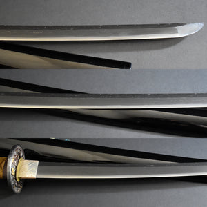 Authentic NIHONTO JAPANESE SAMURAI LONG SWORD KATANA MASAYOSHI 正吉 signed w/NBTHK KICHO PAPER w/KOSHIRAE ANTIQUE