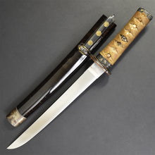 Load image into Gallery viewer, Authentic JAPANESE SAMURAI KATANA SWORD TANTO SUKEYOSHI 祐芳 w/NBTHK KICHO PAPERx2 ANTIQUE