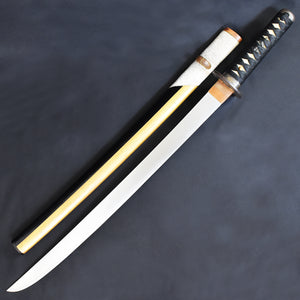 Authentic JAPANESE SAMURAI KATANA SWORD WAKIZASHI SHITAHARA 下原 w/NTHK CERTIFICATE w/KOSHIRAE ANTIQUE