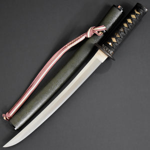 Authentic JAPANESE SAMURAI KATANA SWORD WAKIZASHI KANEOTO 兼音 signed w/NBTHK HOZON PAPER ANTIQUE