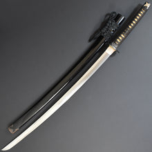 Load image into Gallery viewer, Authentic NIHONTO JAPANESE SAMURAI LONG SWORD KATANA YOSHIMICHI 吉道 w/NBTHK TOKUBETSU KICHO PAPER w/KOSHIRAE ANTIQUE