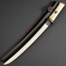 Load image into Gallery viewer, Authentic JAPANESE SAMURAI KATANA SWORD WAKIZASHI KANESADA 兼定 w/NTHK CERTIFICATE ANTIQUE