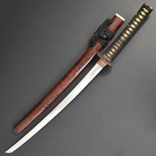 Load image into Gallery viewer, Authentic JAPANESE SAMURAI KATANA SWORD WAKIZASHI SUE UDA 末宇多 w/NBTHK KICHO PAPER w/KOSHIRAE ANTIQUE