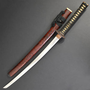 Authentic JAPANESE SAMURAI KATANA SWORD WAKIZASHI SUE UDA 末宇多 w/NBTHK KICHO PAPER w/KOSHIRAE ANTIQUE