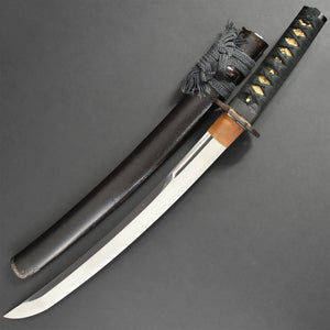 Authentic JAPANESE SAMURAI KATANA SWORD WAKIZASHI SADATSUGU 貞次 signed w/NBTHK TOKUBETSU KICHO PAPER w/KOSHIRAE ANTIQUE