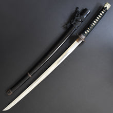 Load image into Gallery viewer, Authentic NIHONTO JAPANESE SAMURAI LONG SWORD KATANA FUJIWARA TAKADA 藤原高田 w/NBTHK HOZON PAPER w/KOSHIRAE ANTIQUE