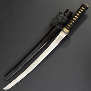 Authentic JAPANESE SAMURAI KATANA SWORD WAKIZASHI KUNIYASU 國康 signed w/NBTHK KICHO PAPER w/KOSHIRAE ANTIQUE