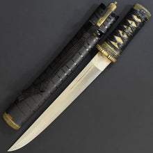 Load image into Gallery viewer, Authentic JAPANESE SAMURAI KATANA SWORD TANTO JYUMYO 寿命 w/NBTHK KICHO PAPER ANTIQU