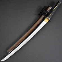 Load image into Gallery viewer, Authentic JAPANESE SAMURAI KATANA SWORD WAKIZASHI MUNEKUNI 宗国 signed w/NBTHK HOZON PAPER ANTIQUE