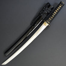 Load image into Gallery viewer, Authentic JAPANESE SAMURAI KATANA SWORD WAKIZASHI MORIHIDE 守秀 signed w/NBTHK TOKUBETSU KICHO PAPER w/KOSHIRAE ANTIQUE