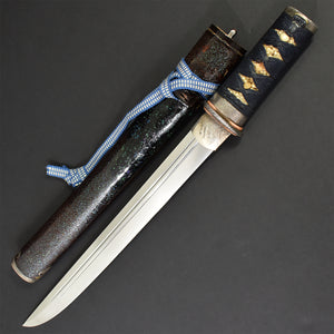 Authentic JAPANESE SAMURAI KATANA SWORD TANTO MASANAGA 正長 signed w/NBTHK HOZON PAPER ANTIQUE