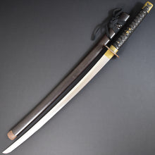Load image into Gallery viewer, Authentic NIHONTO JAPANESE SAMURAI LONG SWORD KATANA YASUKUNI 安国 signed w/NBTHK TOKUBETSU KICHO PAPER w/KOSHIRAE and SHIRASAYA ANTIQUE