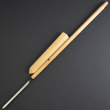 Load image into Gallery viewer, Authentic JAPANESE SAMURAI KATANA SWORD SPEAR YARI KANABO 金房 w/NBTHK KICHO PAPER w/SHIRASAYA ANTIQUE