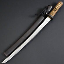 Load image into Gallery viewer, Authentic JAPANESE SAMURAI KATANA SWORD WAKIZASHI SUKENARI 祐成 signed w/NBTHK TOKUBETSU KICHO PAPER w/KOSHIRAE ANTIQUE