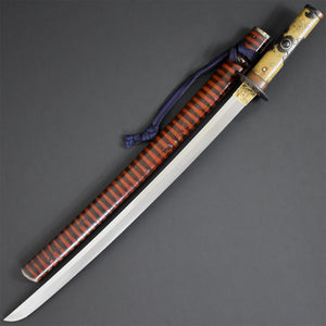 Authentic JAPANESE SAMURAI KATANA SWORD WAKIZASHI SUE-MIHARA 末三原 w/NBTHK KICHO PAPER w/KOSHIRAE ANTIQUE