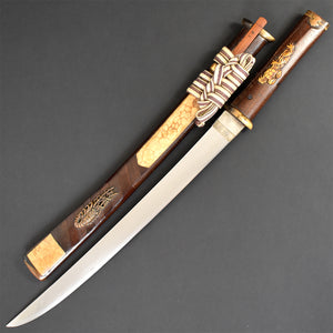 Authentic JAPANESE SAMURAI KATANA SWORD WAKIZASHI HIROMITSU 弘光 signed w/NBTHK HOZON PAPER ANTIQUE