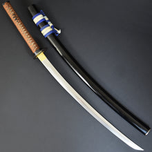 Load image into Gallery viewer, Authentic JAPANESE SAMURAI KATANA SWORD WAKIZASHI CHIGO SWORD 稚児刀 JYUMYO 寿命 w/NTHK CERTIFICATE w/KOSHIRAE ANTIQUE