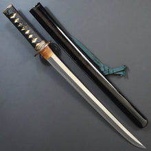 Load image into Gallery viewer, Authentic JAPANESE SAMURAI KATANA SWORD WAKIZASHI YUKIYASU 行安 signed w/NBTHK TOKUBETSU KICHO PAPER w/KOSHIRAE ANTIQUE