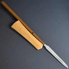 Load image into Gallery viewer, Authentic JAPANESE SAMURAI KATANA SWORD SPEAR YARI KANETSUGU 包次 signed w/NBTHK HOZON PAPER ANTIQUE