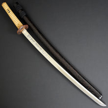 Load image into Gallery viewer, Authentic NIHONTO JAPANESE SAMURAI LONG SWORD KATANA FUJIWARA SUKESADA 祐定 w/NTHK CERTIFICATE w/KOSHIRAE ANTIQUE