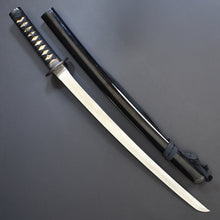 Load image into Gallery viewer, Authentic JAPANESE SAMURAI KATANA SWORD WAKIZASHI KIYOMITSU 清光 signed w/NBTHK KICHO PAPER w/KOSHIRAE ANTIQUE