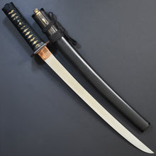 Load image into Gallery viewer, Authentic JAPANESE SAMURAI KATANA SWORD WAKIZASHI IEYASU 家安 signed w/NBTHK TOKUBETSU KICHO PAPER w/KOSHIRAE ANTIQUE