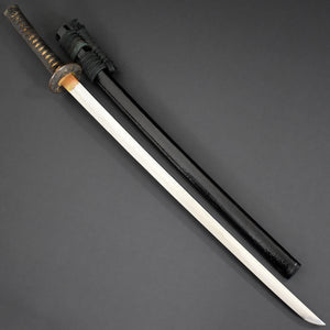 Authentic NIHONTO JAPANESE SAMURAI LONG SWORD KATANA YASUHIRO 康廣 w/NTHK CERTIFICATE w/KOSHIRAE ANTIQUE