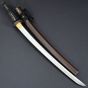 Authentic JAPANESE SAMURAI KATANA SWORD WAKIZASHI MUNEKUNI 宗国 signed w/NBTHK HOZON PAPER ANTIQUE