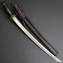 Load image into Gallery viewer, Authentic JAPANESE SAMURAI KATANA SWORD WAKIZASHI KANEZUMI 兼住 signed w/NBTHK KICHO PAPER w/KOSHIRAE ANTIQUE
