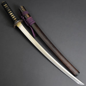 Authentic JAPANESE SAMURAI KATANA SWORD WAKIZASHI KANEZUMI 兼住 signed w/NBTHK KICHO PAPER w/KOSHIRAE ANTIQUE