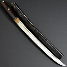 Load image into Gallery viewer, Authentic JAPANESE SAMURAI KATANA SWORD WAKIZASHI KUNIMUNE 国宗 w/NBTHK HOZON PAPER w/KOSHIRAE ANTIQUE
