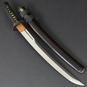 Authentic JAPANESE SAMURAI KATANA SWORD WAKIZASHI SADATSUGU 貞次 signed w/NBTHK TOKUBETSU KICHO PAPER w/KOSHIRAE ANTIQUE