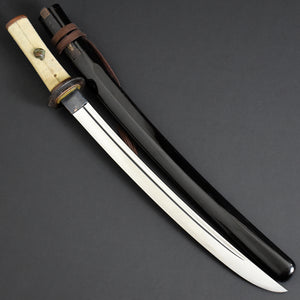 Authentic JAPANESE SAMURAI KATANA SWORD WAKIZASHI KANESADA 兼定 w/NTHK CERTIFICATE ANTIQUE
