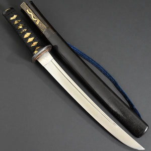 Authentic JAPANESE SAMURAI KATANA SWORD WAKIZASHI SUE NAMINOHIRA 末波平 w/NBTHK KICHO PAPER w/KOSHIRAE ANTIQUE