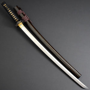 Authentic NIHONTO JAPANESE SAMURAI LONG SWORD KATANA YOSHIKUNI 吉國 signed w/NBTHK HOZON PAPER w/KOSHIRAE ANTIQUE